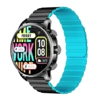 Kieslect Kr2 Calling AMOLED Display Smart Watch Stainless Steel (Bangla Supported)